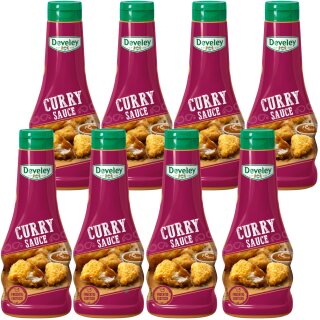 Develey Curry Sauce zum Dippen  8er VPE (8x250ml Flasche)