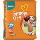 Pampers Simply Dry Windeln, 34 St.