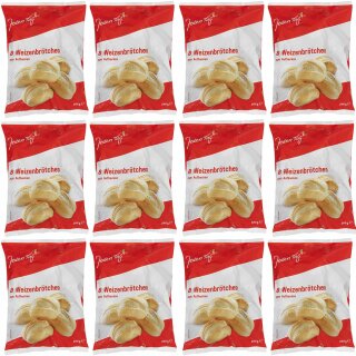 Jeden Tag Weizenbrötchen 8er zum Aufbacken (12x560g Packung) VPE