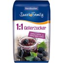 Sweet Family Gelierzucker 1:1 3er Pack (3x1kg Packung) +...