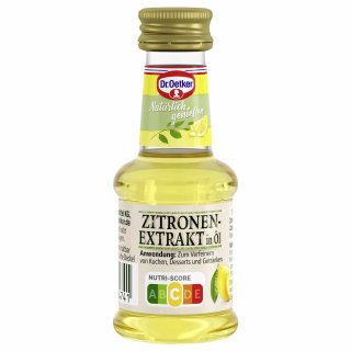 Dr. Oetker Natürlich Zitronen Extrakt VPE (6X35ml Glas)