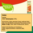 Miracoli Spaghetti mit Tomatensauce Klassiker 5 Port. Packung 6er Pack (6x610,4g) + usy Block