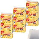 Gut&Günstig Cracker gesalzen 3er Pack (9x75g Packung) + usy Block