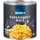 Edeka Gemüsemais Supersweet-Qualität 6er Pack (6x330g Dose) + usy Block