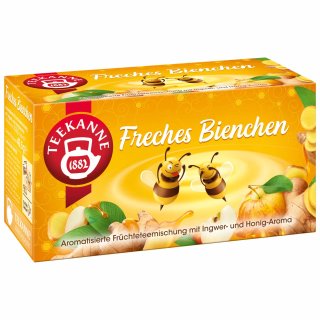 Teekanne Früchtetee Freches Bienchen 75er (4x40,5g Packung)