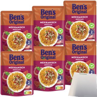 Bens Original Express Mexikanisch 6er Pack (6x220g Packung) + usy Block