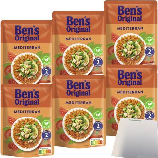 Bens Original Express Mediterran 6er Pack (6x220g Packung) + usy Block