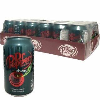 Dr. Pepper Cola Cherry (24x0,33l Dosen) NL Statiegeld