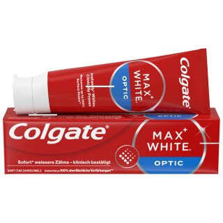 Colgate Max White One Optic Zahnpasta 4er Pack (4x75ml Packung)