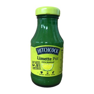 Hitchcock Limette Pur 10er Pack (10x200ml Flasche)