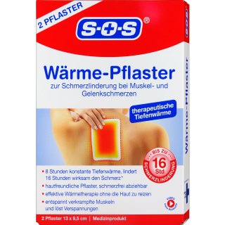 SOS Wärmepflaster VPE (8x2 Stück Packung)