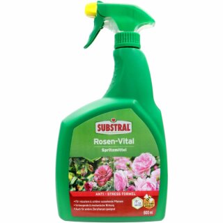Substral Rosen-Vital Spritzmittel für schöner aussehende Pflanzen (800ml Flasche)