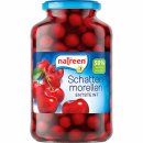 Morello cherries pitted with sweeteners