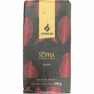 Cafe Candelas Supra Natural gemahlen (500g Packung)
