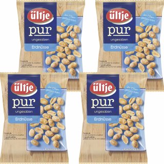 ültje Pur Erdnüsse 4er Pack (4x200g Beutel)