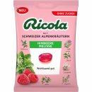 Ricola Himbeere Melisse ohne Zucker VPE (18x75g Packung)