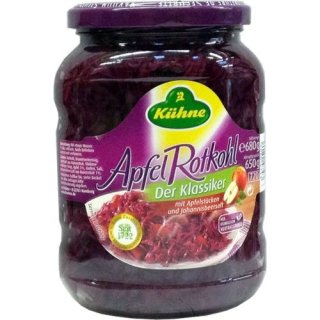 Kühne Apfelrotkohl 6er Pack (6x720ml Glas)