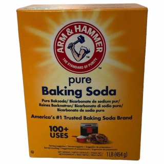 Arm & Hammer pure baking soda 454g pack