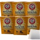 Arm & Hammer pure Baking Soda 6er Pack (6x454g Packung) + usy Block