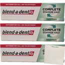 Blend-a-dent Super Haftcreme Extra Stark Frisch (3x47g Packung) + usy Block