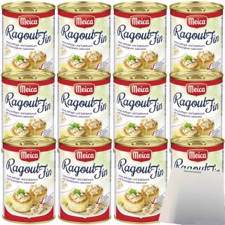 Meica Ragout Fin Zartes Geflügel und Kalbfleisch VPE (12x400g Dose) + usy Block