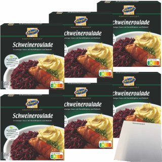 Wingert Schweineroulade 6er Pack (6x480g Packung) + usy Block