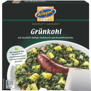 Wingbert Grünkohl (375g Packung) + usy Block