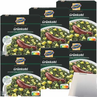 Wingbert Grünkohl 6er Pack (6x375g Packung) + usy Block