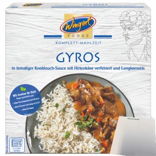 Wingbert Foods Gyros (375g Packung) + usy Block