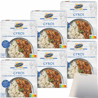 Wingbert Foods Gyros 6er Pack (6x375g Packung) + usy Block