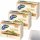 Wasa Knäckebrot Rustikal 3er Pack (3X275g Packung) + usy Block