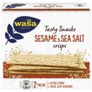 Wasa Knäckebrot Delicate Crisp Sesam & Meersalz (190g Packung) + usy Block