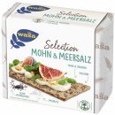 Wasa Selection Mohn & Meersalz 3er Pack (3x245g Packung) + usy Block