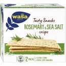Wasa Knäckebrot Delicate Crisp Rosemary & Sea Salt 3er Pack (3x190g Packung) + usy Block