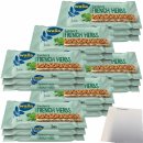Wasa Knäckebrot Sandwich Käse & Feine Kräuter Multipack 6er Pack (6x90g Packung) + usy Block