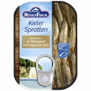 Rügenfisch Kieler Sprotten (106g Dose)