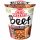 Nissin Cup Noodles 5 Spices Beef 8er Pack (8x64g Tasse) + usy Block
