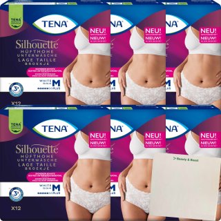 Tena Silhouette hip-high underwear size. M 12 pcs