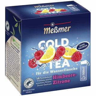 Meßmer Cold Tea Himbeer-Zitrone 42er (3x38,5g Packung)