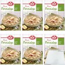 RUF Porridge Apfel Zimt 6er Pack (6x65g Beutel) + usy Block