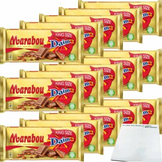 Marabou Schokolade Daim VPE (15x220g Tafel) + usy Block