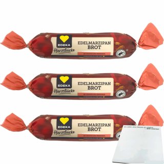 EDEKA Heart Pieces Fine Marzipan Bread (125g pack)