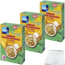 Kölln Müsli Crunchy Mango-Maracuja Hafer 3er Pack (3x400g Packung) + usy Block