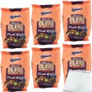 Manner Lebkuchen Powidl Knöpfe 6er Pack (6x180g Packung) + usy Block