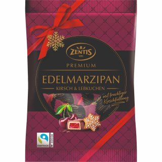 Zentis Edelmarzipan Kirsch & Lebkuchen (100g Packung)