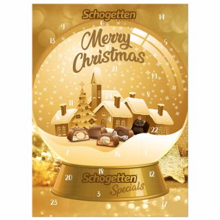 Schogetten Specials Adventskalender (199g Packung) Sonderpreis MHD 31.03.2025