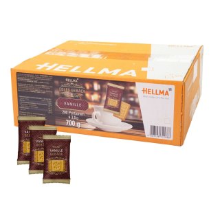 Hellma Edles Gebäck Vanille Gastro mit 200x3,5g (700g Karton)