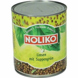 Noliko Linsen mit Suppengrün (850ml Dose)