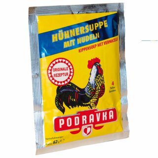 Podravka Hühnersuppe mit Nudel (62g Beutel)