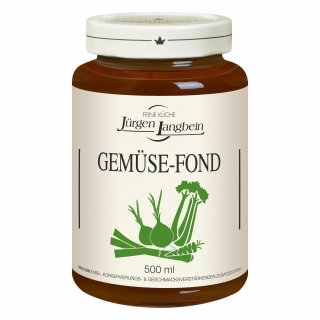 Jürgen Langbein Gemüse-Fond (500ml Glas)